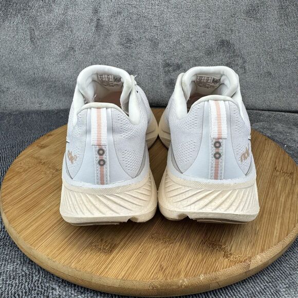 Saucony Running Shoes Womens Size 8.5 White Mesh Road Neutral Cushion S10924-242 - Picture 4 of 10